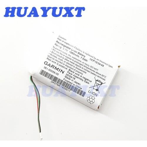 Original battery for Garmin 361-00059-00 3.7V 1880mah 7.0wh for Garmin replair replacement parts