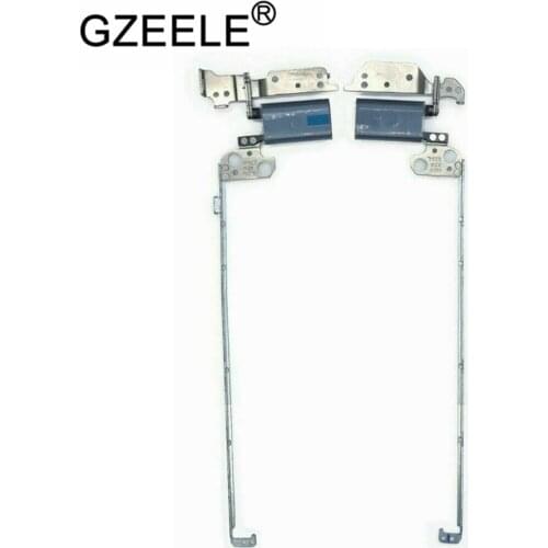 Laptop accessories new Laptop LCD Hinges for Dell P25T LCD Hinges Left Right Set with the Gray Middle Part Laptop Repair Part