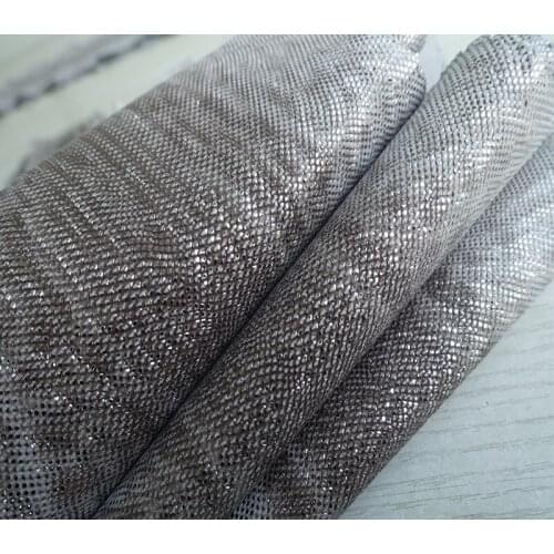 Large size silver grain genuine sand snake skin nature leather whole piece craft material for wallet handbag diy