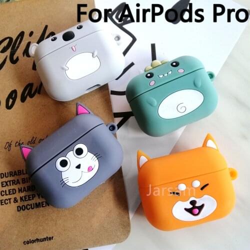 Wireless Earphone Case For AirPods pro case Silicone Charging Headphones Case for Airpods pro Protective Cover