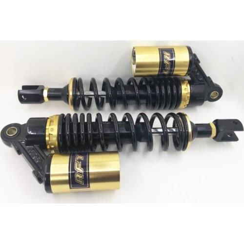 RFY 13.8 inch 350mm 1 Pair Motorcycle Air Damper FOR Honda CB 750 RD 350 CB Series Rear Suspension black +gold