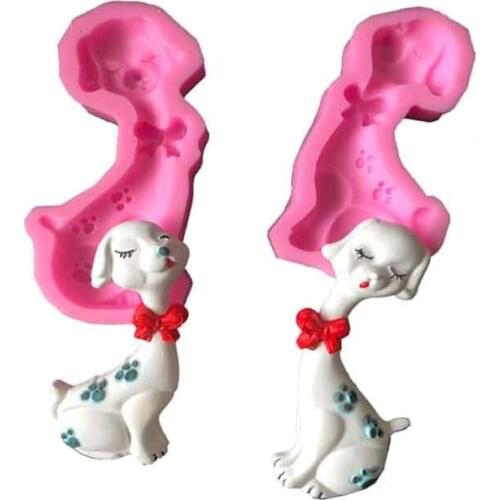1 Pcs Gentry dog Cookie Baking Molds Silicone Mold Cake Decorating Tools Cookie Cutter Pastry Accessory Kitchen Accessoriess