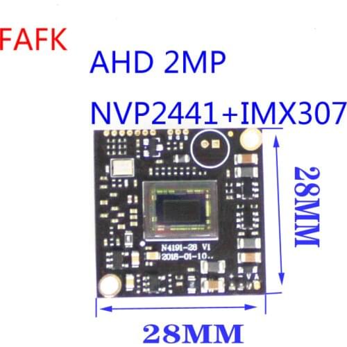 AHD 1080P CCTV Camera movement NVP2441+IMX307 Mini ATM camera chip Home security monitoring AHD camera accessories