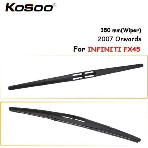 KOSOO Auto Rear Window Windshield Wiper Blades Arm Car Wiper Blade For Infiniti FX45,350mm 2007 Onwards,Car Accessories Styling