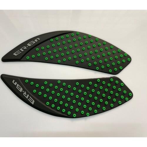 Tank Pad Sticker For KAWASAKI ER6N ER-6N 2006-2105 2007 2009 2010 Protector Anti slip Sticker Gas Knee Grips Traction Side Decal