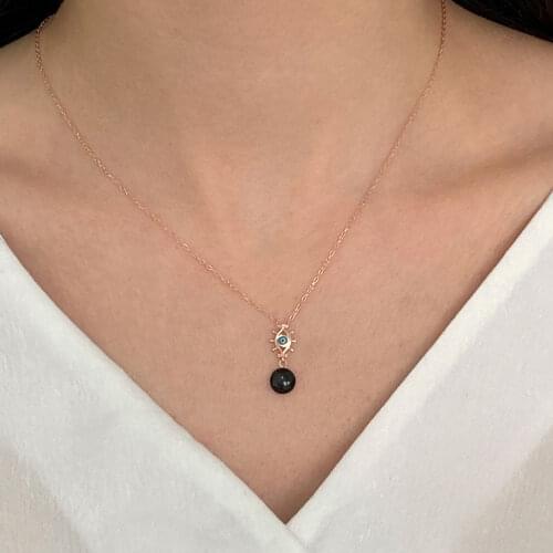 NEW Trendy 925 Silver Necklace Turkish Jewelry Birthday Gift Zircon Fashion Necklace For Women Minimalist Style Luxury Designer