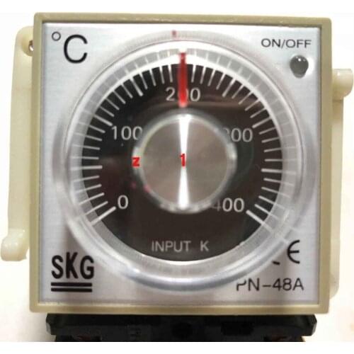 Knob Setting Temperature Controller used for SKG PN48A