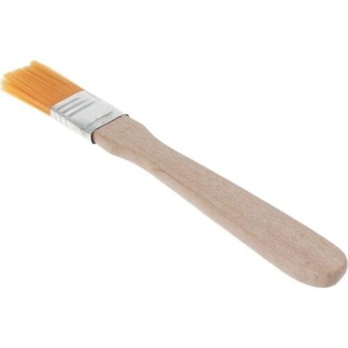 10Pcs Wooden Handle Brush Nylon Bristles Welding Cleaning Tools For Solder Flux Paste Residue Keyboard PC