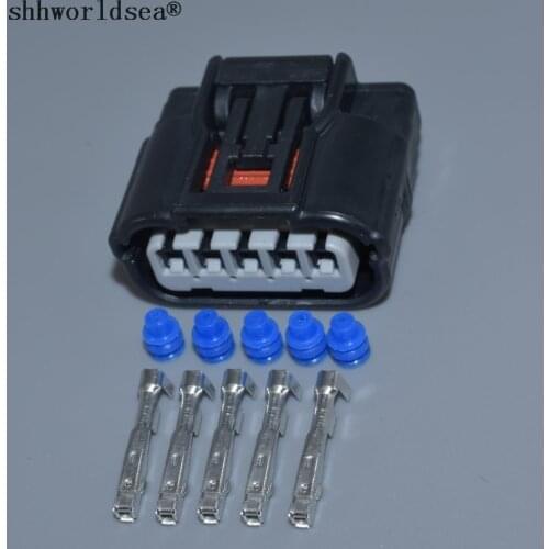 Shhworldsea 5pin 1.2mm female Suitable for Honda intake pressure sensor plug