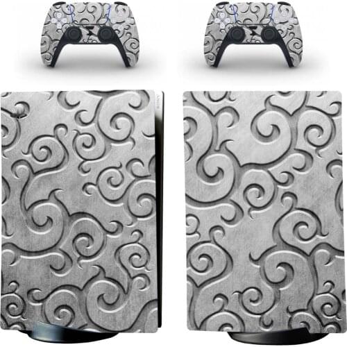 Figure Style PS5 Digital Edition Skin Sticker for Playstation 5 Console & 2 Controllers Decal Vinyl Protective Skins 1