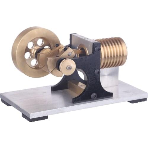 Suction Fire Type Single-cylinder All-metal Stirling Engine Model - Modified Bracket Version