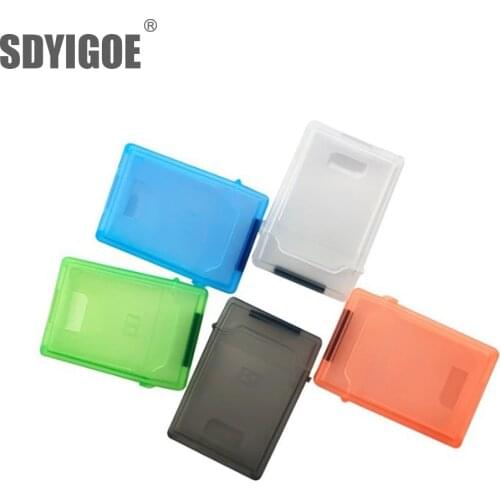 Shockproof Plastic 3.5inch and 2.5 Inch IDE SATA External HDD SSD Protective Case 3.5" 2.5“ Hard Drive Storage Box Storage bag