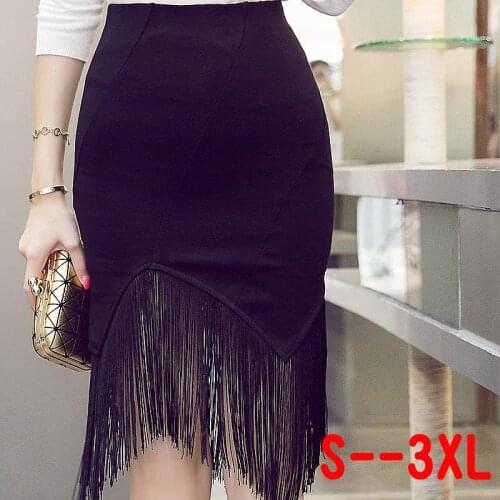 Stretch high waist bag hips skirt women mid-length slim split skirt wedding ceremony festive long skirts office lady clothes