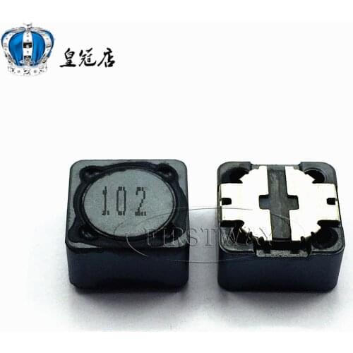 10pcs/SMD power inductors CDRH124 CDRH125 CDRH127 1MH 1000UH word:102 Shielding inductance 12*12*4MM/12*12*5MM/12*12*7MM