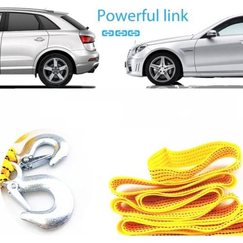 4M 3 tontraction rope traction rope with eagle claw hook and loop for Skoda Octavia Fabia Rapid Superb Yeti Roomster