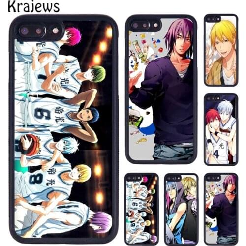 Krajews Anime Kuroko no Basuke Basket Skin Phone Case For iPhone 5 6S 7 8 plus 11 12 Pro X XR XS Max Samsung Galaxy S7 S8 S9 S10