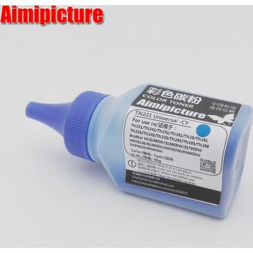 TN241 TN251 TN261 TN281 TN291 TN221 Refill Color Toner For Brother Laser Printer Powder HL-3140CW HL-3150 MFC-9130CW MFC-9140CDN
