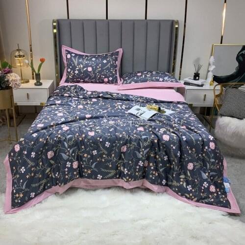 Four-piece Summer Quilt with Double Air-conditioning and Summer Quilt