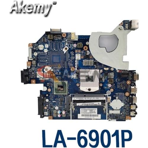 Laptop motherboard For Acer Aspire 5750 5750G 5755 5755G PC Mainboard P5WE0 LA-6901P tesed DDR3