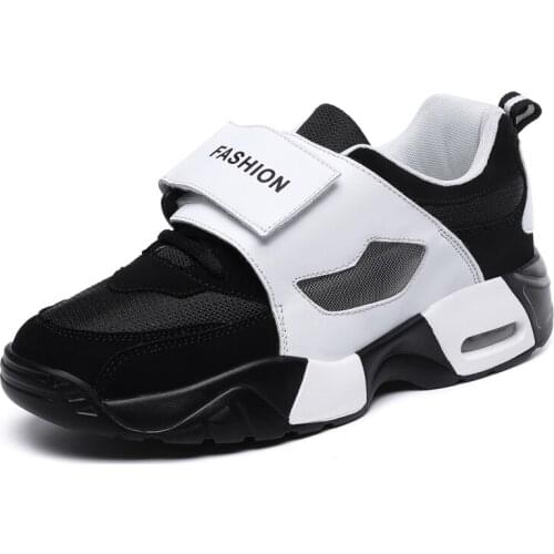 Black Mens Casual Shoes Platform Breathable Summer Mesh Mens Platform Casual Sneakers Mixed Colors Mens Flat Shoes