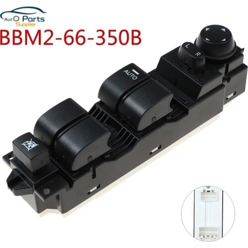 New For Mazda 3 2010-2013 Electric Power Window Regulator Master Switch BBM2-66-350B BBM266350B