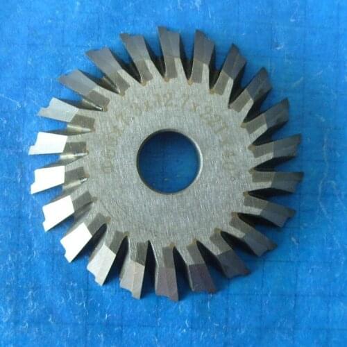 Original Raise 0010I.C.C High Speed Steel+Tungsten Double-sided Angle Cutter Blade for Wenxing Flat Key Cutting Machine