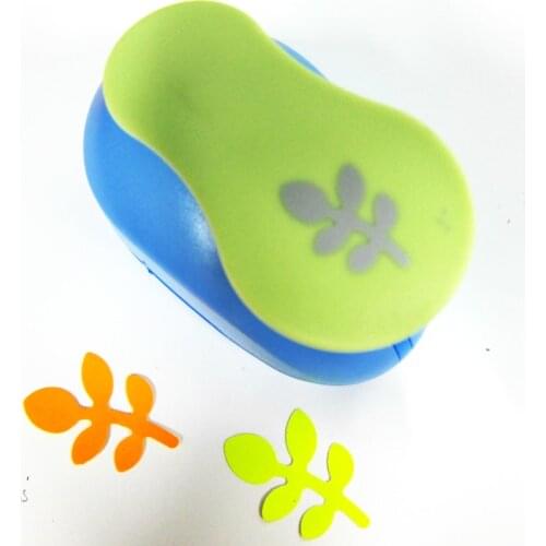2 Inch Leaf Of Craft Hole Punch Designs Papel Maker Paper Cutters Punches For Scrapbooking Embossing Machine Papier Perforator