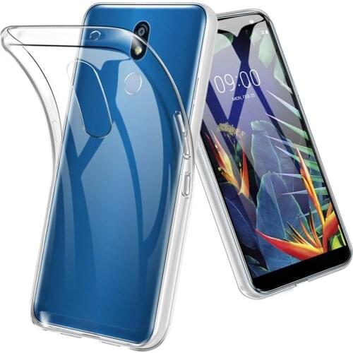 Transparent Slim TPU for LG K40 K12 Plus X4 2019 LGK40 K12Plus X42019 Phone Case Ultrathin Silicone Soft Clear Back Cover Fundas