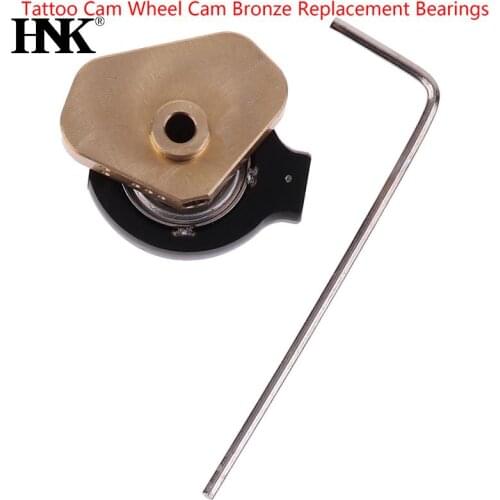 Direct Drive Bronze Tattoo Machine Adjustable Bearing Cam Wheel Motor Eccentric Wheel With Wrench