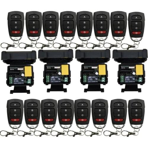 433MHZ AC 220 v 1 ch RF mini smart wireless remote control switch receiver transmitter lighting lamb