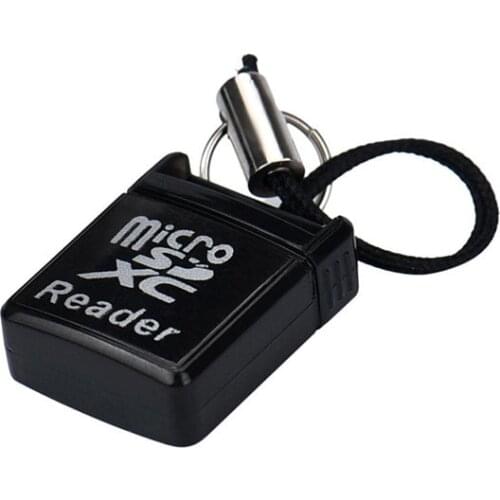 Usb 2.0 Mini Card Reader Black MINI Super Speed USB 2.0 Micro SD/SDXC TF Card Reader Adapter картридер usb c micro sd картридер