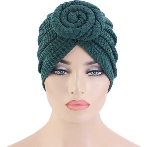 Bohemian pan flower knotted pullover hat Indian hat night cap hair care cap beautiful headdress hair parcel wholesale SP029