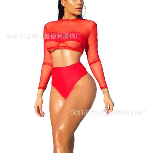 XIAOBB STUDIO Red Swimwear
