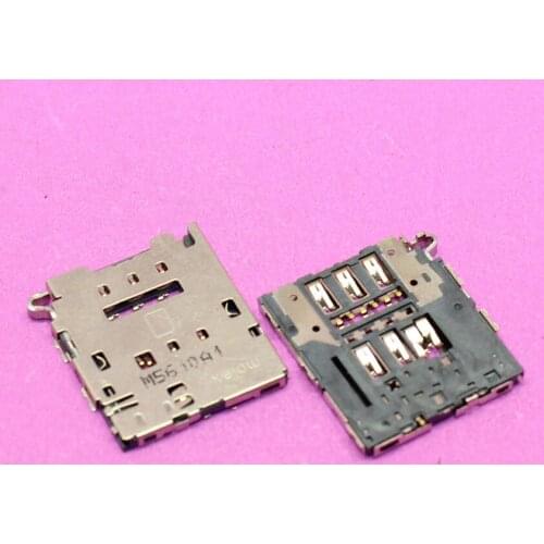 YuXi 1pcs For Samsung Galaxy S6 EDGE G920 G920F G9200 G925 G9250 G925F dual SIM card Reader Tray slot socket card adapter