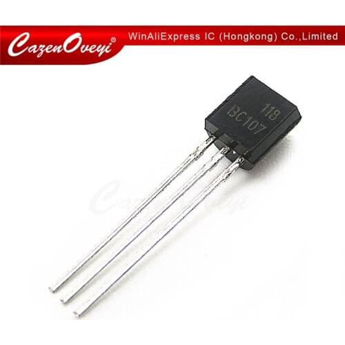 10pcs/lot BC107 C107 TO-92 new original In Stock
