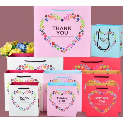 Box 10pcs In/-14x7x5cm/20x8x20cm 3 Sizes Custom Wholesale Gift Packing Bags, Exquisite Paper Bag Wedding Party Favour, Storage