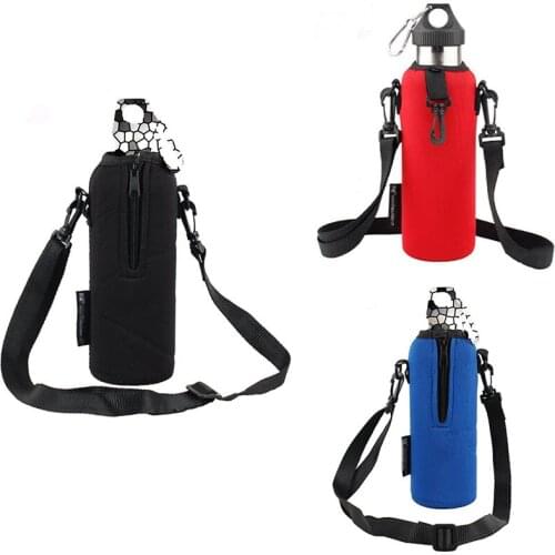 750ml Sports Water Bottle Case Neoprene Pouch Holder Sleeve Cover Insulated Bag Carrier for Mug Bottle Cup