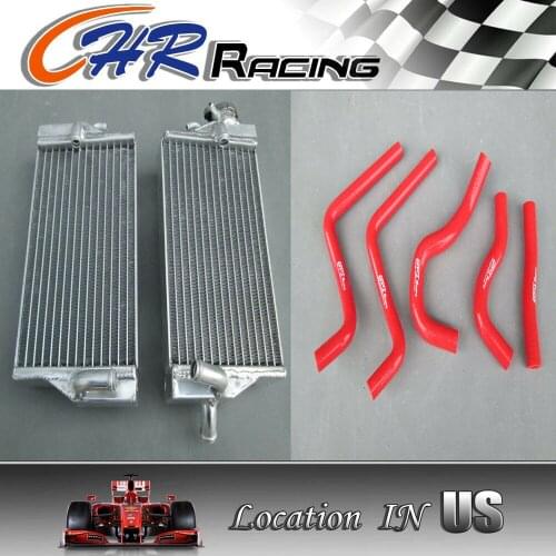 Aluminum radiator AND HOSE FOR Honda CR125 CR125R CR 125 03 2003
