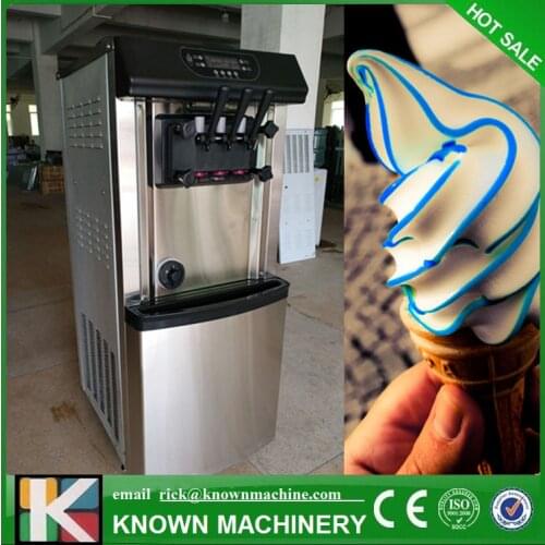 2200W Commercial Soft Ice Cream Machine Automatic Ice Cream Maker Intelligent Soft Serve Ice Cream Machine