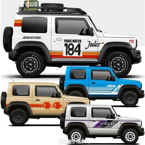 Free shpping!! Car sticker pull flower body side decoration decoration stickers FOR Suzuki jimny