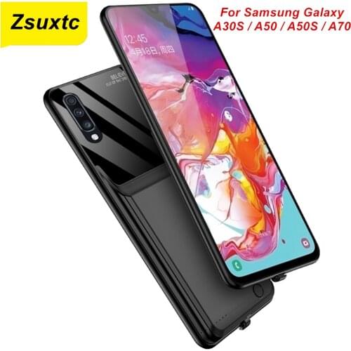 Araceli 10000 Mah For Samsung Galaxy A30S A50 A50S A70 Battery Case Smart Charger Case Power Bank A70 Battery Case