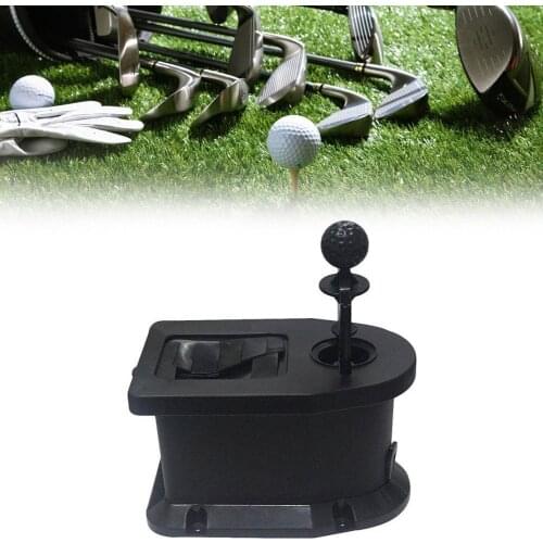 Black Universal Pvc Golf Clubs and Ball Cleaner Golf Cart Pre-drilled Components Are Compatible with Ez-go Club Carts