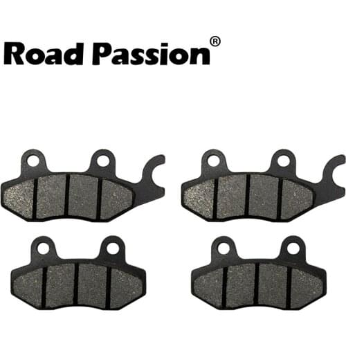 Road Passion Motorcycle Front & Rear Brake Pads For KAWASAKI EX250 (Ninja 250 R) 2008-2012 EX 300 EX300 2013-2016