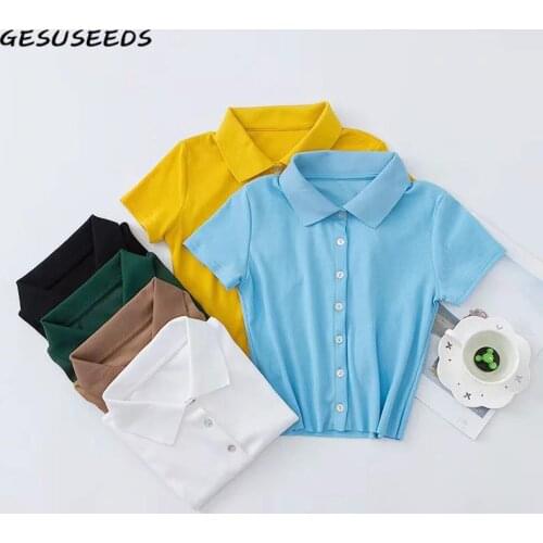 Gesuseeds Womens Long Sleeve Polo Shirts