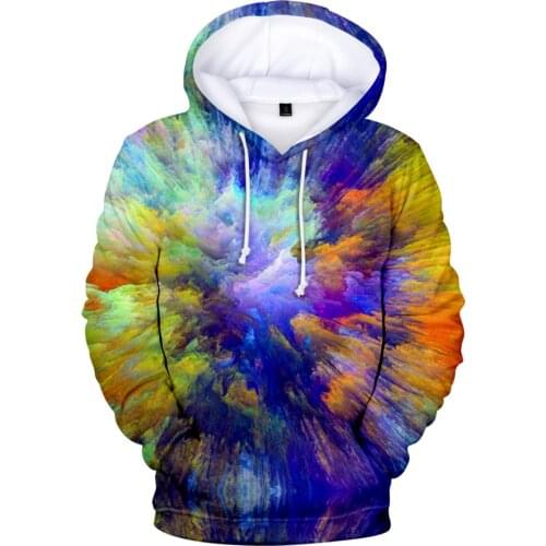 Graffiti Iridescent Color 3D Hoodies Casual Sweatshirt Men/Women Fashion Hoodie Harajuku Sweatshirt Pullover 3D Hooded Mens