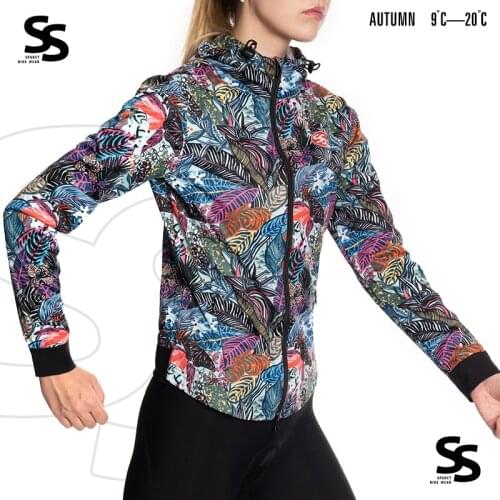 SPAKCT Cycling Jacket Windproof High Visibility Multi Function Jersey Road MTB Bike Bicycle Quick Dry Women Coat Windbreaker
