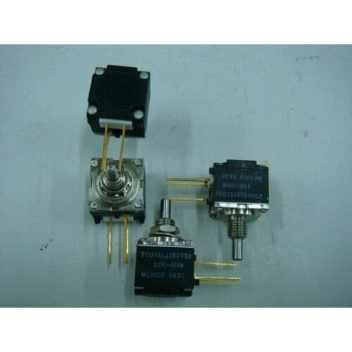 Mexico MOD CLAROSTAT 70U4CO12R103U 10K Gold Plated Leg 10K Potentiometer switch