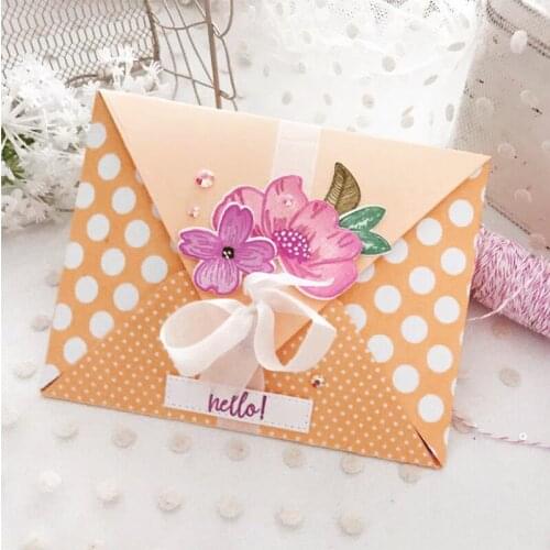 Panalisacraft 3D envelop Metal Cutting Dies envelope diecut for DIY Scrapbooking/Card Making/Kids Fun Decoration Supplies