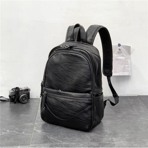 Newhotstacy Bag 03172021 Mens backpack Multi Pocket large high capacity computer laptop schoolbag travel bag