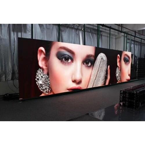Outdoor LED Display Panel P3.91 SMD1921 1/16Scan 500x1000mm 128*256Pixel Cabinet Screen Billboard Wall